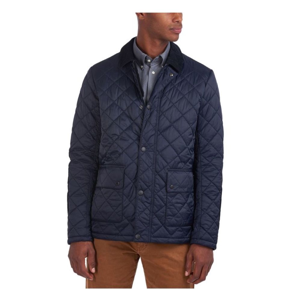 BARBOUR Mens Diggle Navy Quilted Jacket XL